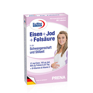EuRho® Vital Eisen + Jod + Folsäure