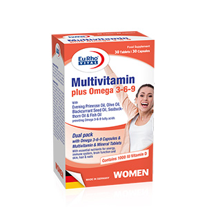 EuRho® Vital Multivitamin plus Omega 3-6-9