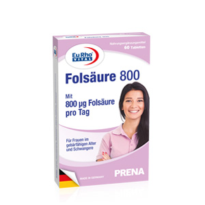 EuRho® Vital Folsäure 800
