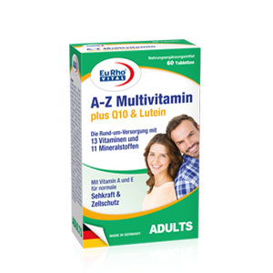 EuRho_Vital_Nahrungsergaenzungsmittel_A-Z-Multivitamin-plus-Q10-&-Lutein